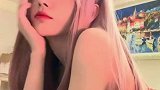 鞠婧祎粉色假发造型 今日份的夏日元气少女来了，妹妹多尝试这种造型吧～鞠婧祎 娱乐评论大赏