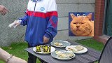 「法国煎饼果子」一次吃10个辛苦我弟了…笑欧巴沙雕的一天
