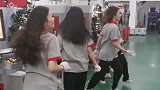发现机械之美，弹簧车间的后小姐姐，这舞蹈跳的太棒了！