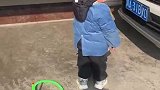小朋友这么厉害，发射出去还回收