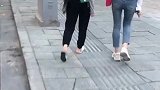 这样走在大街上，让多少男士受不了啊