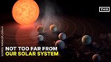 NASA发现七颗地球大小的行星围绕一颗恒星运行