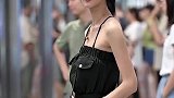 杭州街头气场强大的小姐姐，素颜也很美