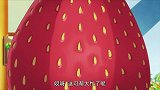 天天动漫；结衣的爸爸带回来一个超级大草莓，一颗就塞满整个车厢