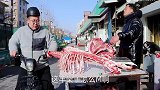 140买个羊架子，半吨做“羊肉汤”大冷天来上两碗，幸福感爆棚