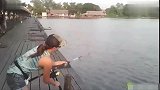 美女搏大鱼视频合集, 钓鱼人都喜欢看!