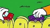 超人兔：西蒙和小伙伴玩小汽车游戏，玩具丢了？