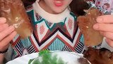 吃货吃海蜇爪，不说话就是吃，老铁们看着过瘾就行！