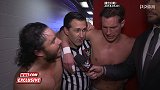 WWE-18年-RAW第1301期赛后采访 临时工组合遭痛苦大师完爆 赛后开启复读机模式-花絮