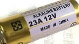 这么小的电池居然标注12V23A，你们见过吗？一起来看看吧