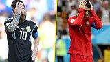 GOAT之憾！梅西C罗生涯失点时刻：绝代双骄失意俄罗斯