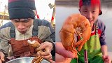 渔民大哥直播做各种海鲜，海鲜多的吃不完，是我向往的生活