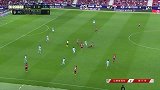 下半场补时第2分钟马德里竞技球员科雷亚射门