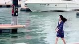 神秘富家千金，又来三亚体验游艇出海了，让人羡慕