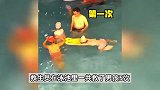 惊心！救生员同一天5次救起同一男孩：未看到孩子家长在旁看护