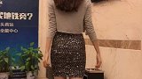 包臀裙展现出美女小姐姐阳光美妙身材，穿起来更加舒适大方