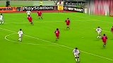 99-00赛季皇马vs拜仁 阿内尔卡头球攻破拜仁大门