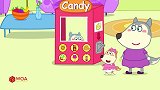 儿童卡通片：小萌娃的糖果机被小偷盯上了！