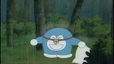 哆啦A梦：大雄看到有脚印，瞬间惊呆了，难道他不是第一人吗？