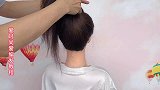 夏天马尾辫这样扎，显高又清爽，上学的女生很适合哦