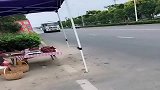 这位洒水车司机真是暖心啊！