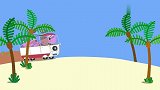 小猪佩奇：佩奇下海来玩啦，等海浪过来，她和朋友就能冲浪啦