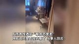 女子将衣服挂消防喷头上，致房间变“水帘洞”，网曝酒店：服务态度差