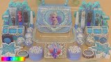 蓝色卡通风混泥，无硼砂，冰雪奇缘童趣满满，解压