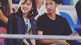 日本国脚甜美娇妻在家颠球 练习一个半月达成20+