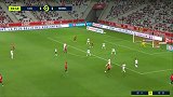 第84分钟里尔球员阿劳若射门 - 打偏