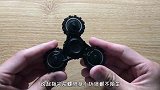 航天级轴承做的指尖陀螺，在手中能转多久？老外用行动来证明