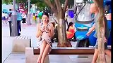 大热天和路人聊天，路人不想说话