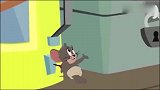 猫和老鼠：汤姆杰瑞吃蛋糕遇见幽灵，想法设法用吸尘器抓住了它！