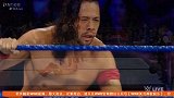 WWE-17年-SD第935期：双打赛AJ&中邑真辅VS科尔宾&欧文斯-全场