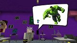 我的世界动画：绿巨人浩克VS木偶人巴迪