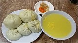 这不是狗不理, 却是天津人最喜欢吃的包子, 小米粥免费随便喝