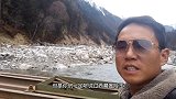 小伙自驾来到依噶冰川找西藏冒险王，瀑布暗河太多掉下去就很难找