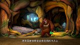 熊出没：熊大吃葡萄干表情都扭曲了，原来葡萄干都是光头强的