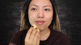 大饼脸妹子苦学化妆后，秒变气质女神，堪比整容！