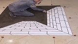 装修师傅的手艺非常好，但是室内地面有立体井的造型，不别扭吗？