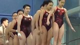 中国跳水梦之队，难得一见的集体下饺子，随便跳跳都这么好看！