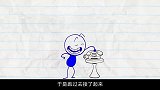 铅笔人接电话，不料满屋都是电话铃，忙的铅笔人无法分身