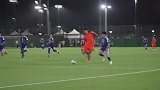 实拍赵松源对阵日本U17破门得分