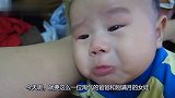 宝爸为帮老婆报仇，教训刚满月的宝宝，有点过分了不