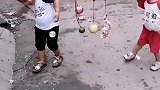 大姨生日活宝兄妹去送点礼