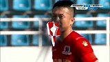 北控定位球再造杀机 闫相闯头球遭队友干扰滑门而过
