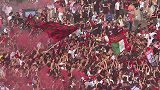 米兰官方视频回顾夺冠庆典球迷狂欢 米兰城上空升起绚烂烟花
