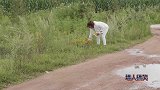 二货打劫遇高手，结果被美女一招放倒，人才啊