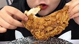 这个炸鸡真是太酥脆了！特别好吃，有食欲不
