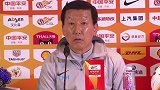 崔康熙:预想到场面很困难 临场表现没达到我的要求